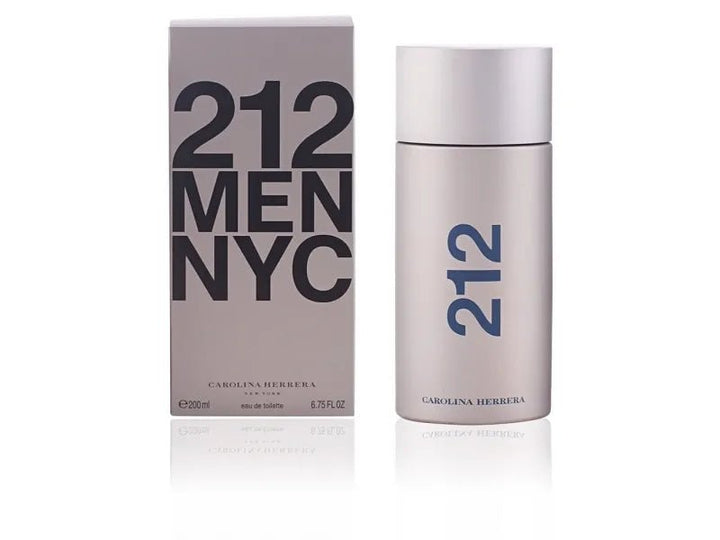 Carolina Herrera 212 Men NYC Eau De Toilette Spray 200ml - Fragrance London