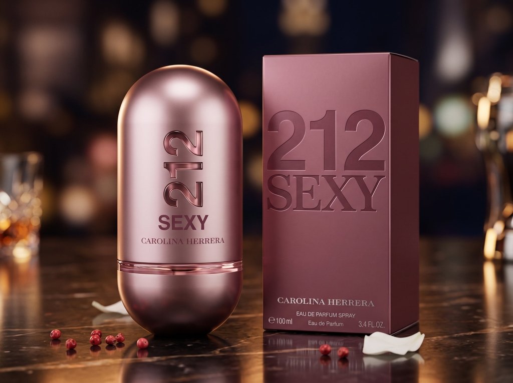 Carolina Herrera 212 Sexy Eau De Parfum Spray 100ml - Fragrance London