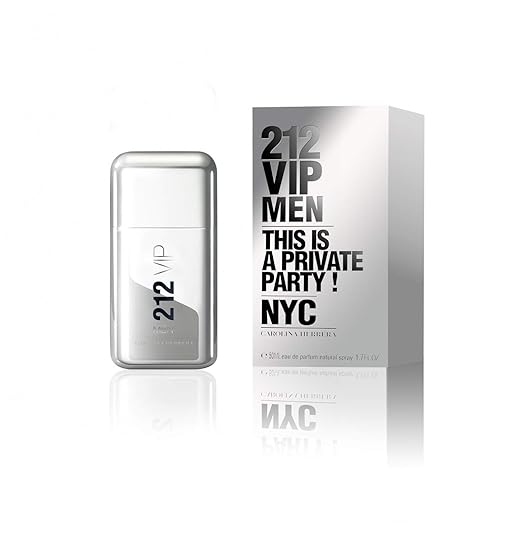 Carolina Herrera 212 VIP For Him Eau de Toilette Spray 50ml - Fragrance London