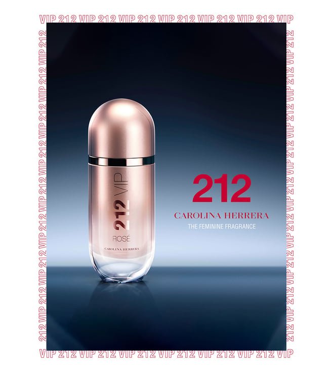 Carolina Herrera 212 VIP Rose Eau De Parfum Spray 50ml - Fragrance London