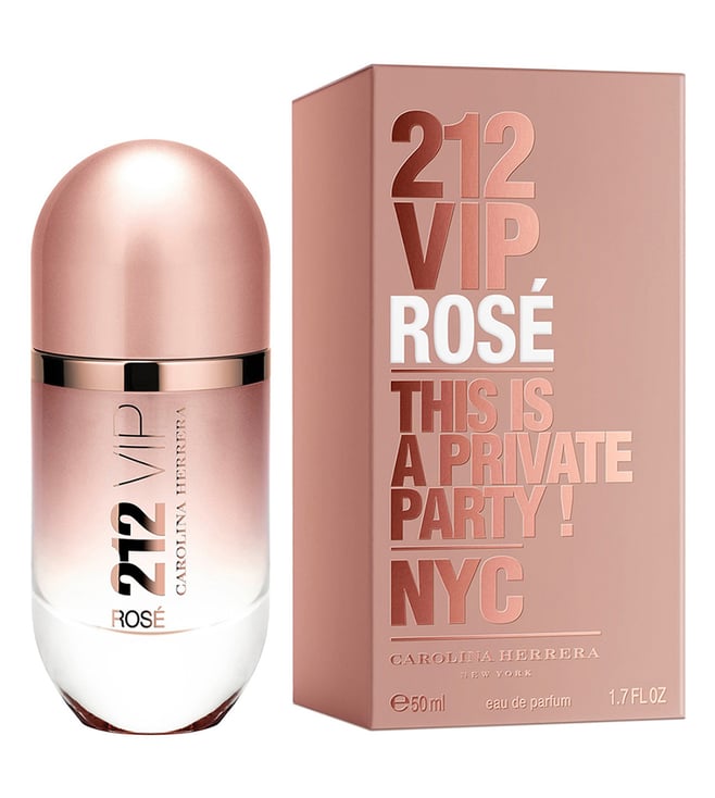 Carolina Herrera 212 VIP Rose Eau De Parfum Spray 50ml - Fragrance London