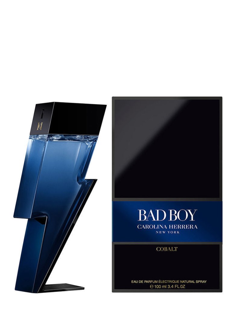 Carolina Herrera Bad Boy Cobalt Eau De Parfum Spray 100ml - Fragrance London