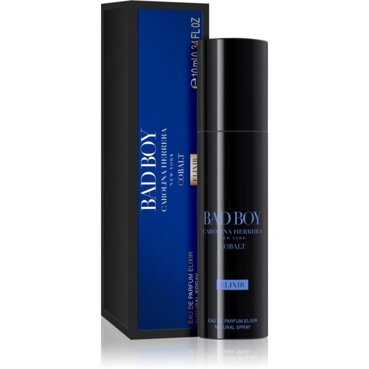 Carolina Herrera Bad Boy Cobalt Elixir Eau De Parfum Spray 10ml - Fragrance London