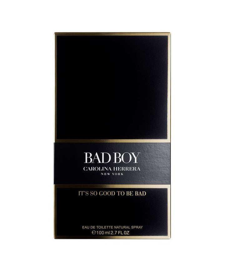 Carolina Herrera Bad Boy Eau de Toilette Spray 100ml - Fragrance London