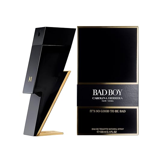 Carolina Herrera Bad Boy Eau de Toilette Spray 100ml - Fragrance London