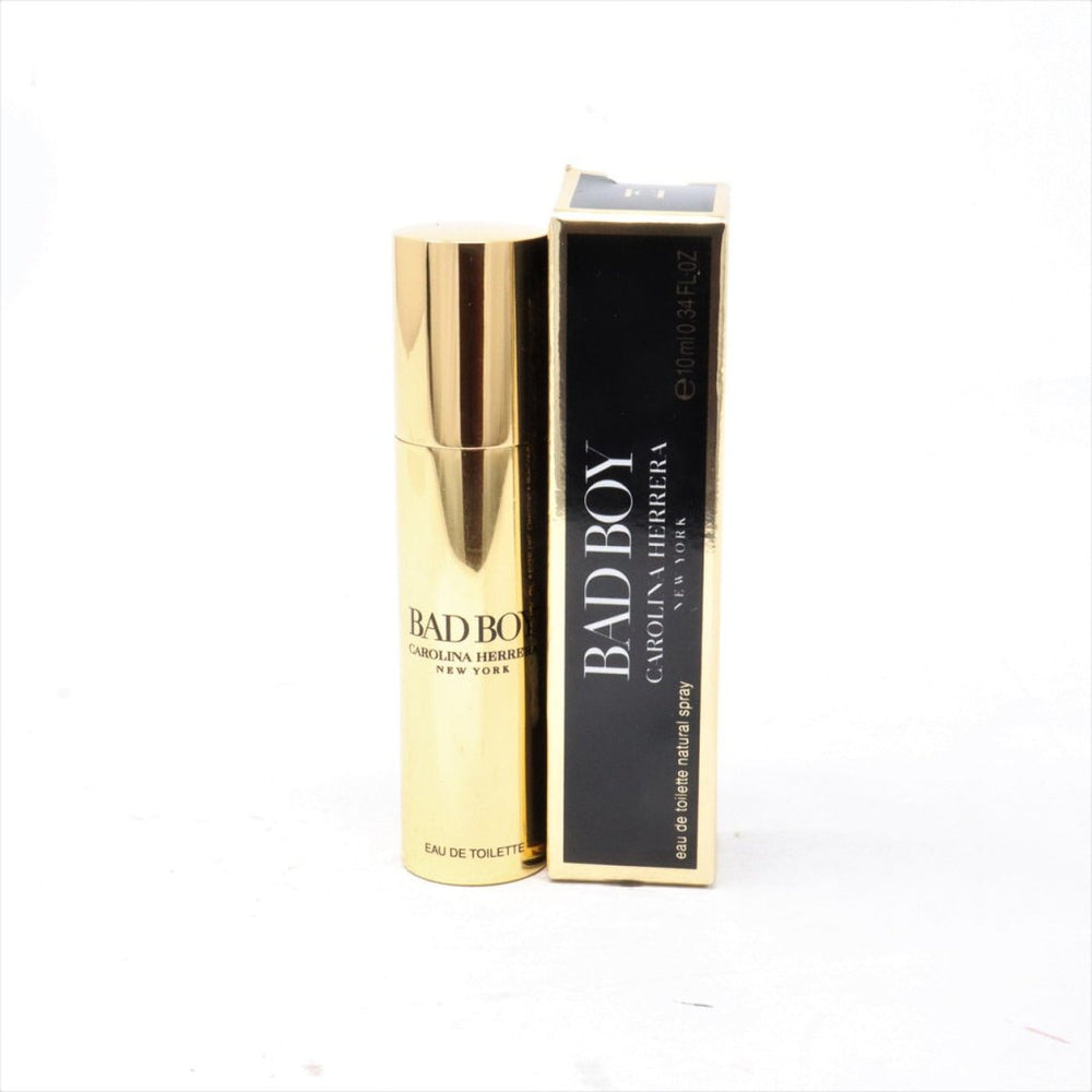Carolina Herrera Bad Boy Eau De Toilette Spray 10ml - Fragrance London