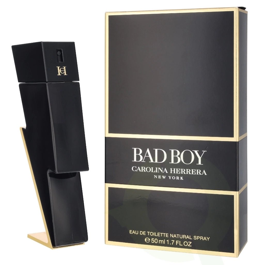 Carolina Herrera Bad Boy Eau De Toilette Spray 50ml - Fragrance London