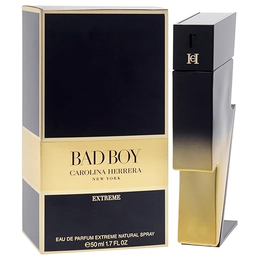 Carolina Herrera Bad Boy Extreme Eau De Parfum Spray 50ml - Fragrance London