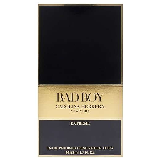 Carolina Herrera Bad Boy Extreme Eau De Parfum Spray 50ml - Fragrance London