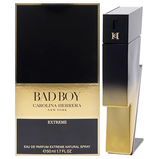 Carolina Herrera Bad Boy Extreme Eau De Parfum Spray 50ml - Fragrance London