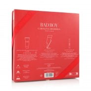 Carolina Herrera Bad Boy Gift Set (Eau De Toilette Spray 100ml + Shower Gel 100ml + Eau De Toilette Spray 10ml) - Fragrance London