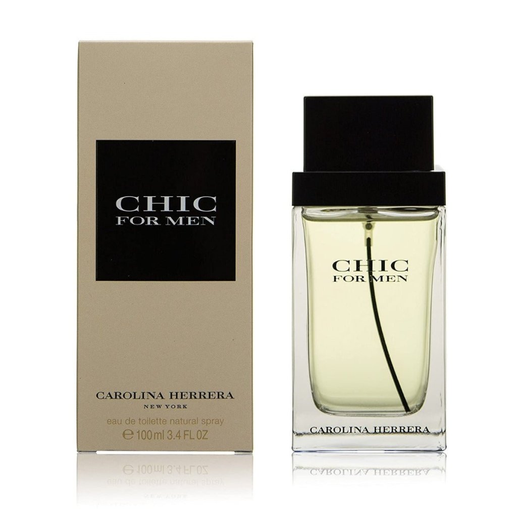 Carolina Herrera Chic For Men Eau De Toilette Spray 100ml - Fragrance London