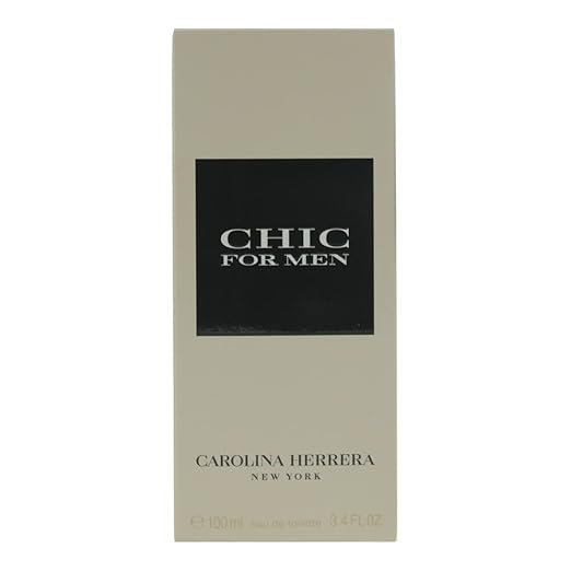Carolina Herrera Chic For Men Eau De Toilette Spray 100ml - Fragrance London