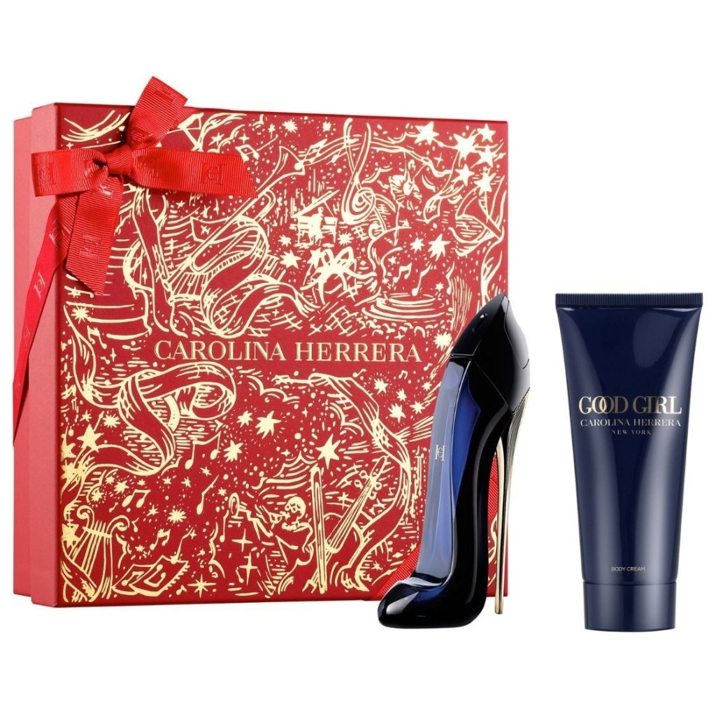Carolina Herrera Good Girl Gift Set (Eau De Parfum 50ml + Body Lotion 100ml) - Fragrance London