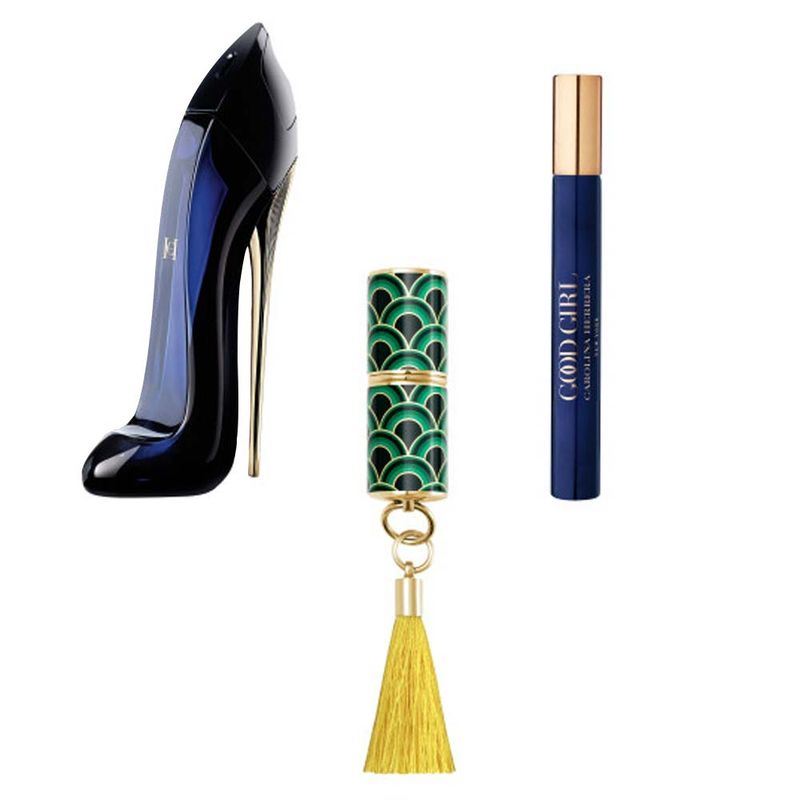 Carolina Herrera Good Girl Gift Set (Eau De Parfum Spray 80ml + 10ml + Mini Lipstick) - Fragrance London