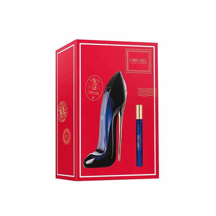 Carolina Herrera Good Girl Gift Set (Eau De Parfum Spray 80ml + Eau De Parfum Spray 10ml) - Fragrance London