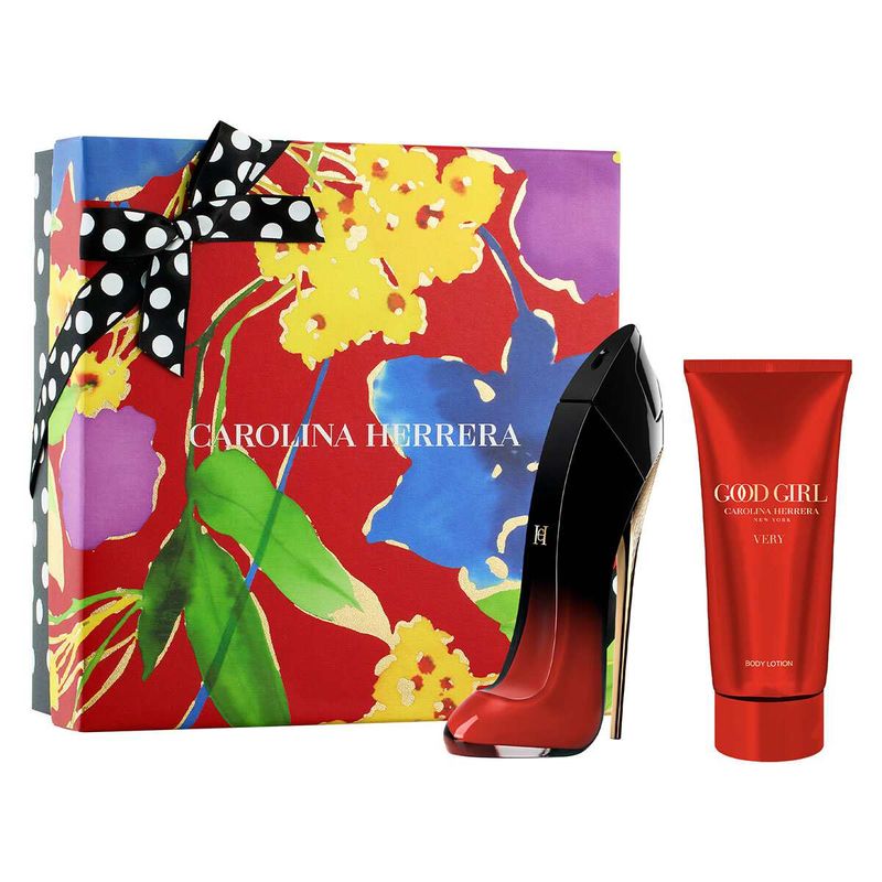 Carolina Herrera Very Good Girl Elixir Gift Set (Eau De Parfum Spray 80ml + Body Lotion 100ml) - Fragrance London