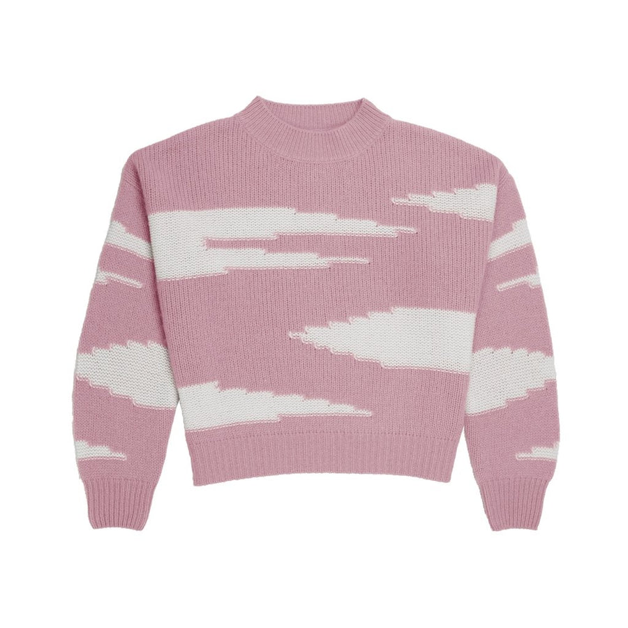 Cashmere Polo Club Zuri Ladies Round Neck Pullover Intarsia Knit Pixie - 100% Cashmere - Fragrance London