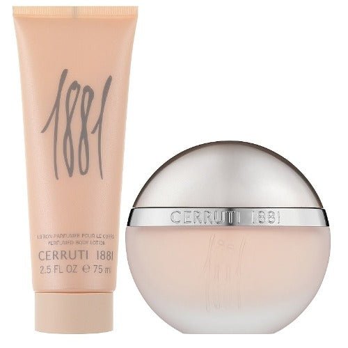 Cerruti 1881 Femme Gift Set (Eau De Toilette Spray 50ml + Body Lotion 75ml) - Fragrance London