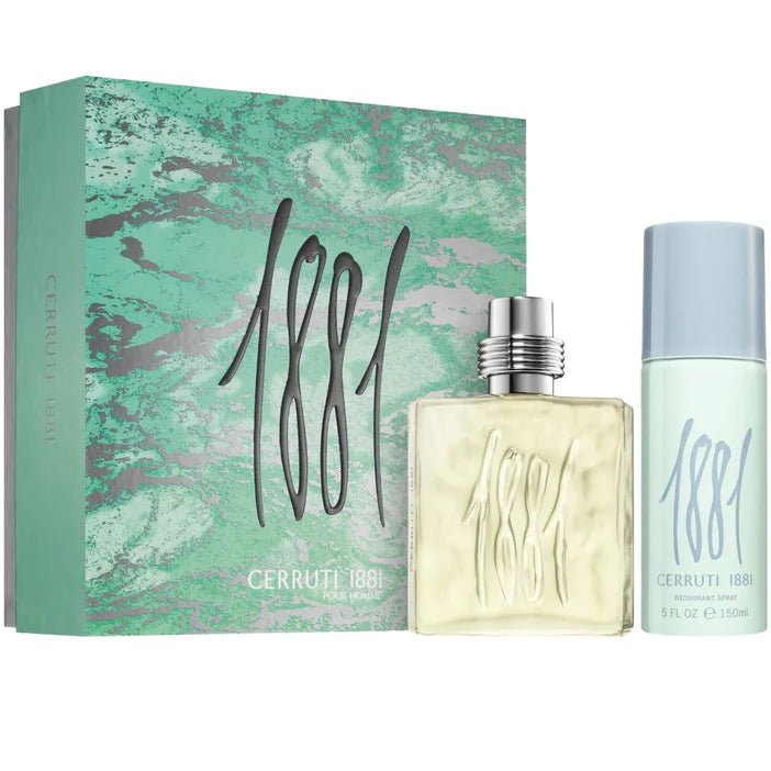 Cerruti 1881 Pour Homme Gift Set (Eau De Toilette Spray 100ml + Deodorant Spray 150ml) - Fragrance London