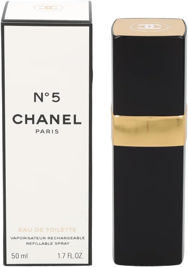 Chanel No 5 Rechargeable Eau De Toilette Spray 50ml - Fragrance London