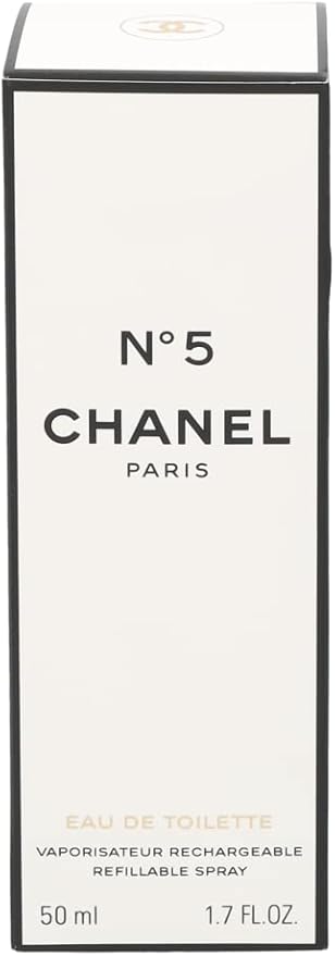Chanel No 5 Rechargeable Eau De Toilette Spray 50ml - Fragrance London