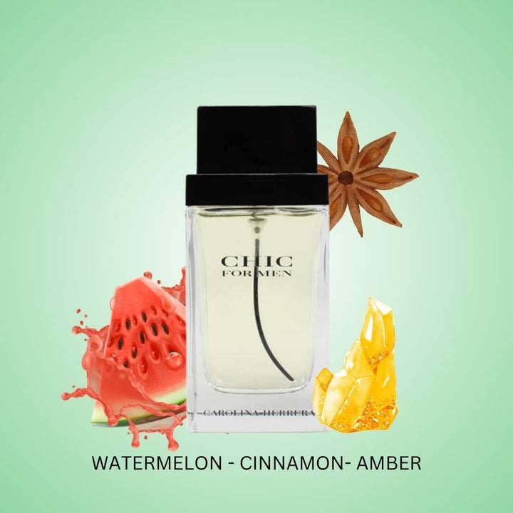 Chic For Men Eau De Toilette 60ml - Fragrance London