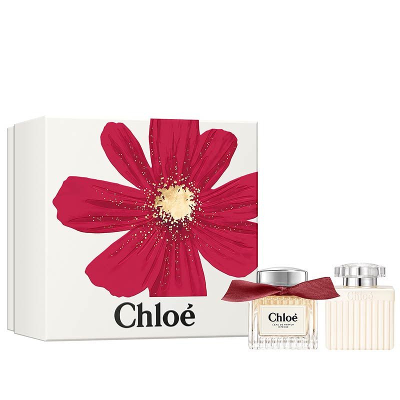 Chloé L’Eau de Parfum Intense Gift Set (Eau De Parfum 50ml + Body Lotion 100ml) - Fragrance London