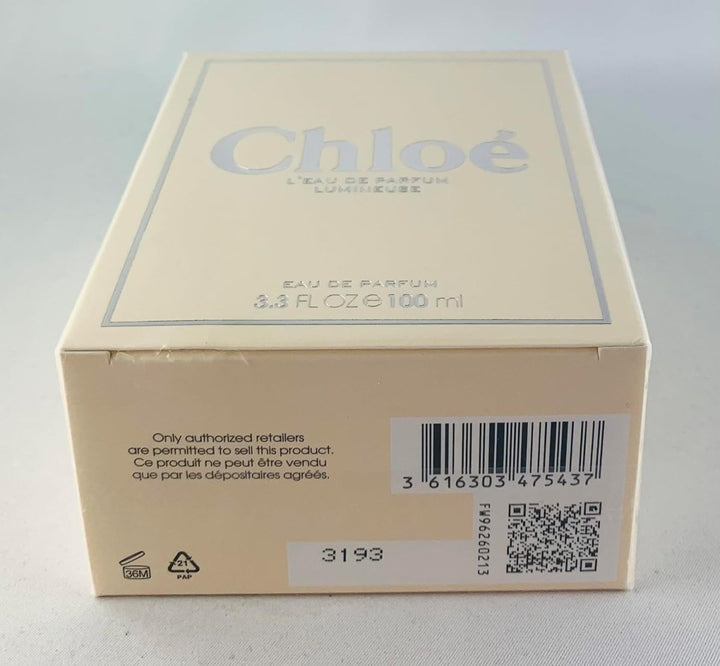Chloe L'Eau De Parfum Lumineuse Eau De Parfum Spray 100ml - Fragrance London