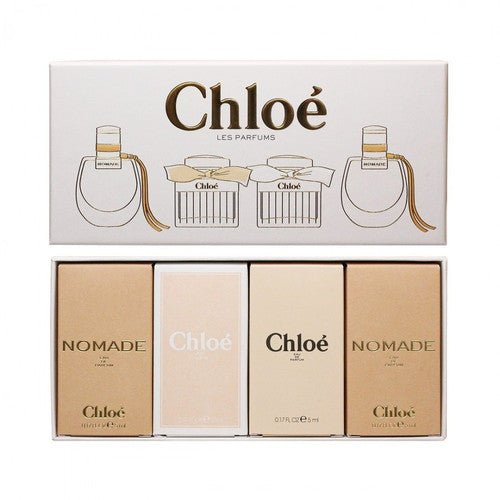 Chloe Mini Gift Set (Eau De Parfum Spray 2x5ml + Eau De Toilette Spray 2x5ml) - Fragrance London