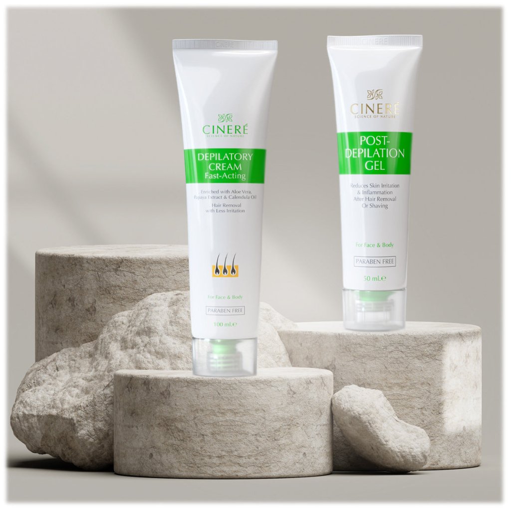 Cinere Depilatory Cream Fast - Action Soothing 100 ml - Fragrance London