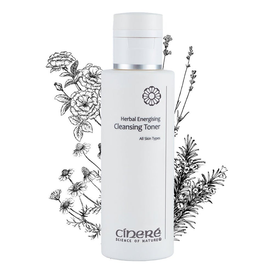 Cinere Herbal Energising Cleansing Toner (All Skin Types) 125ml - Fragrance London