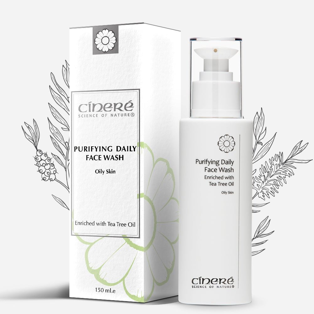 Cinere Purifying Daily Face Wash (Oily Skin) 150ml - Fragrance London