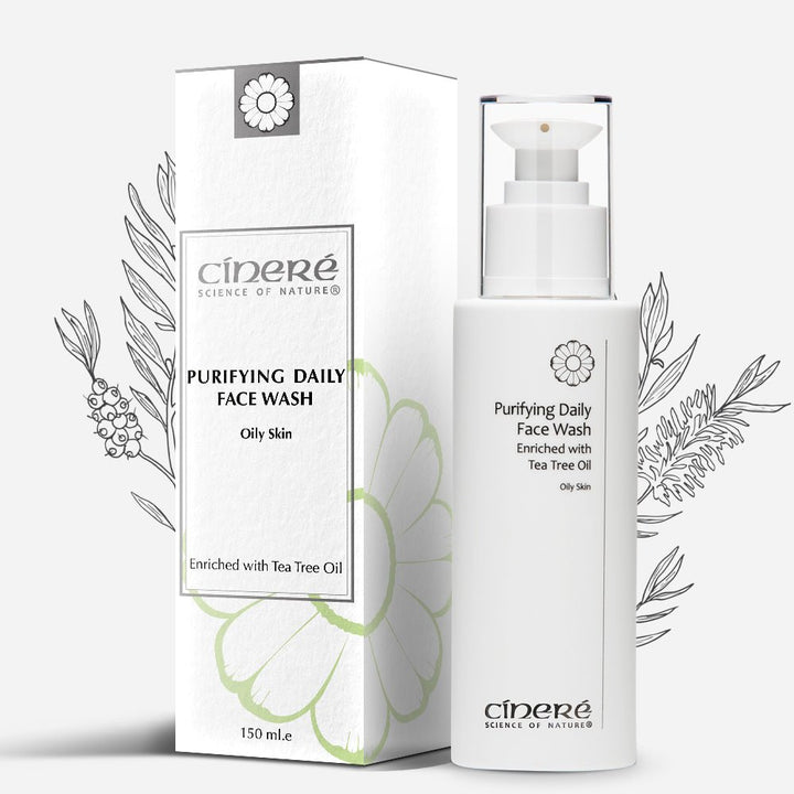 Cinere Purifying Daily Face Wash (Oily Skin) 150ml - Fragrance London