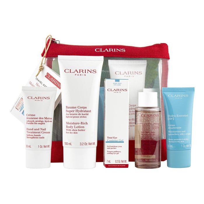Clarins Essential Moisturizing Travel Set - Fragrance London
