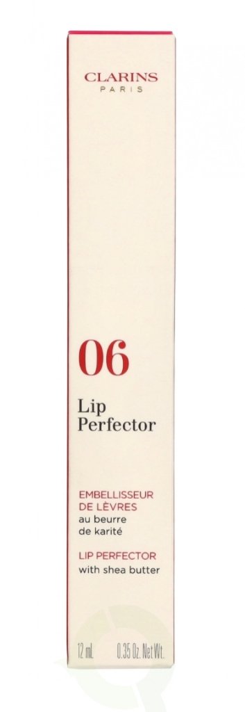 Clarins Natural Lip Perfector Gloss 06 Rosewood Shimmer 12ml - Fragrance London