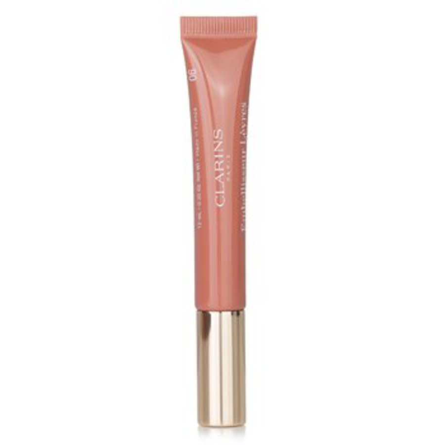 Clarins Natural Lip Perfector Gloss 06 Rosewood Shimmer 12ml - Fragrance London