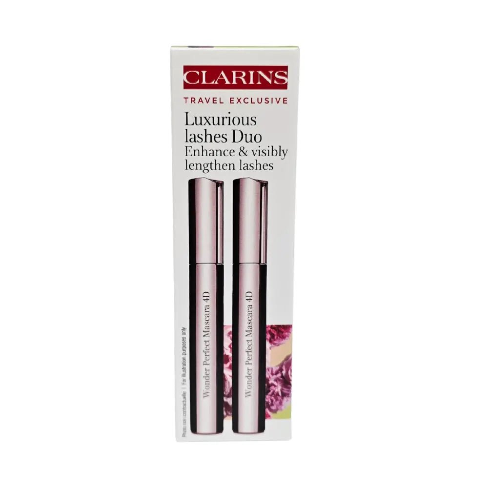 Clarins Wonder Perfect 4D Mascara Duo Set - Fragrance London