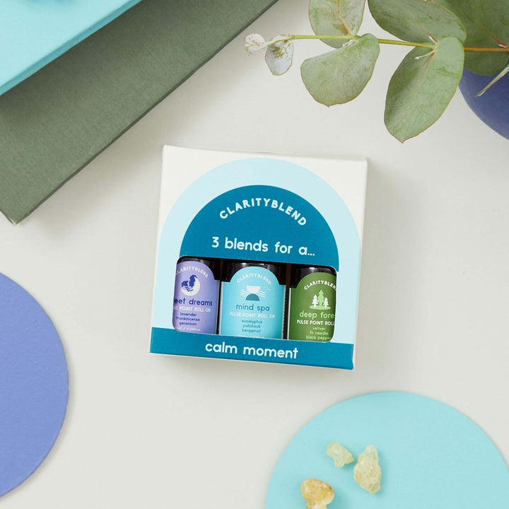 Clarity Blend Calm Moment Pulse Point Roller Collection - Fragrance London