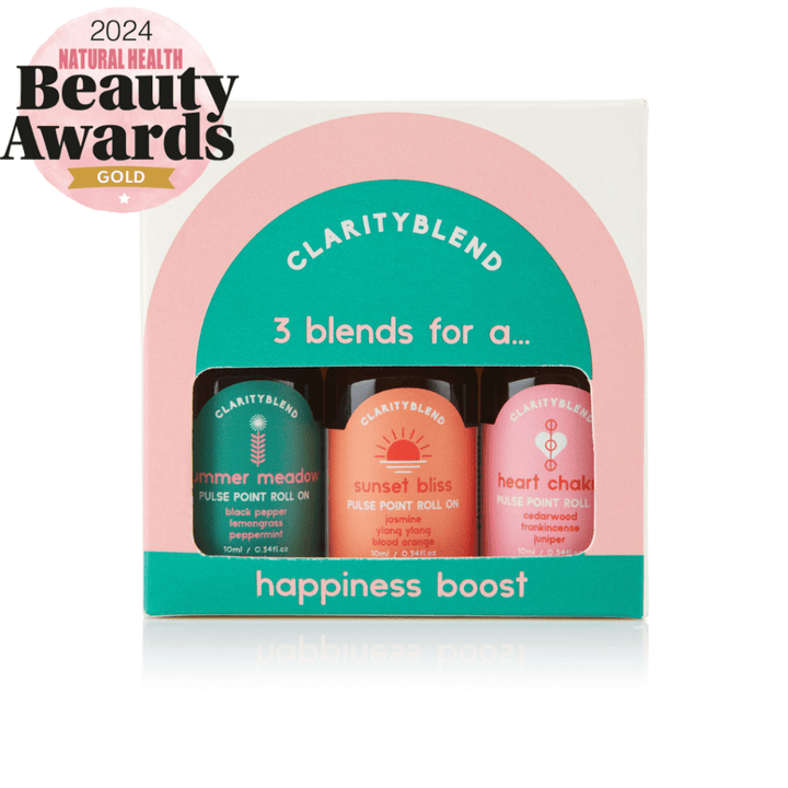 Clarity Blend Happiness Boost Pulse Point Roller Collection - Fragrance London