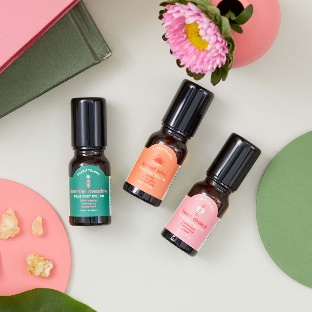 Clarity Blend Happiness Boost Pulse Point Roller Collection - Fragrance London