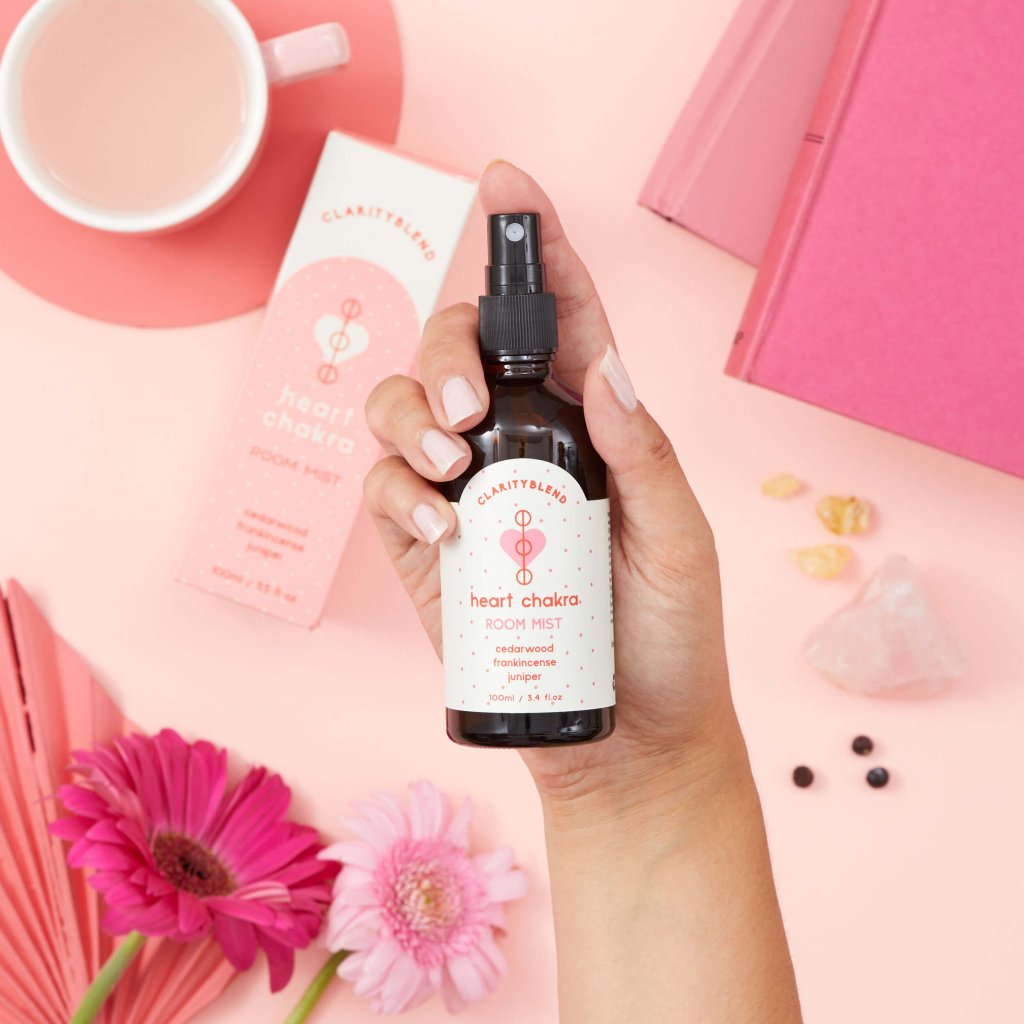 Clarity Blend Heart Chakra Room Mist - Fragrance London