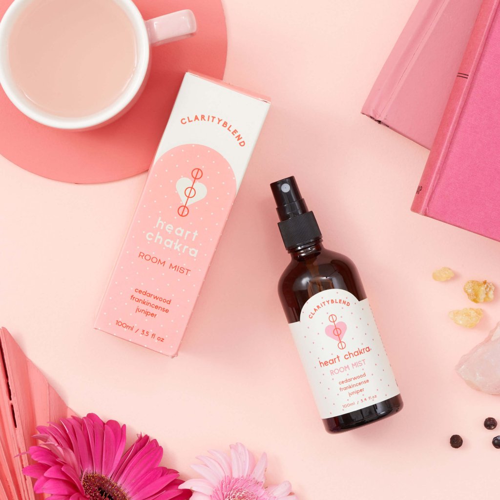 Clarity Blend Heart Chakra Room Mist - Fragrance London