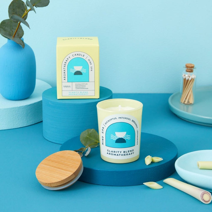 Clarity Blend Mind Spa™ Aromatherapy Candle (90g) - Fragrance London
