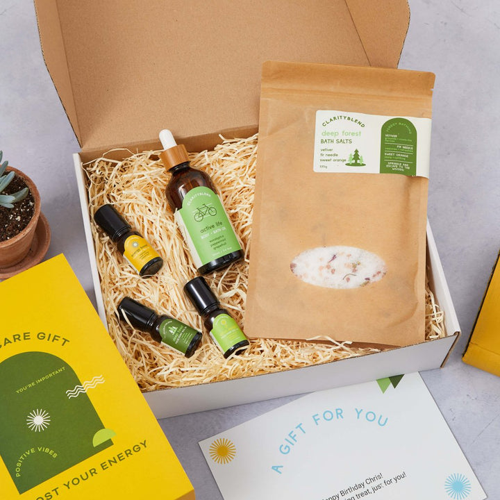 Clarity Blend Muscle Recovery Gift Set for Him - Fragrance London