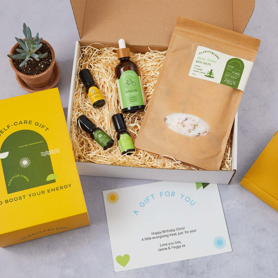 Clarity Blend Muscle Recovery Gift Set for Him - Fragrance London