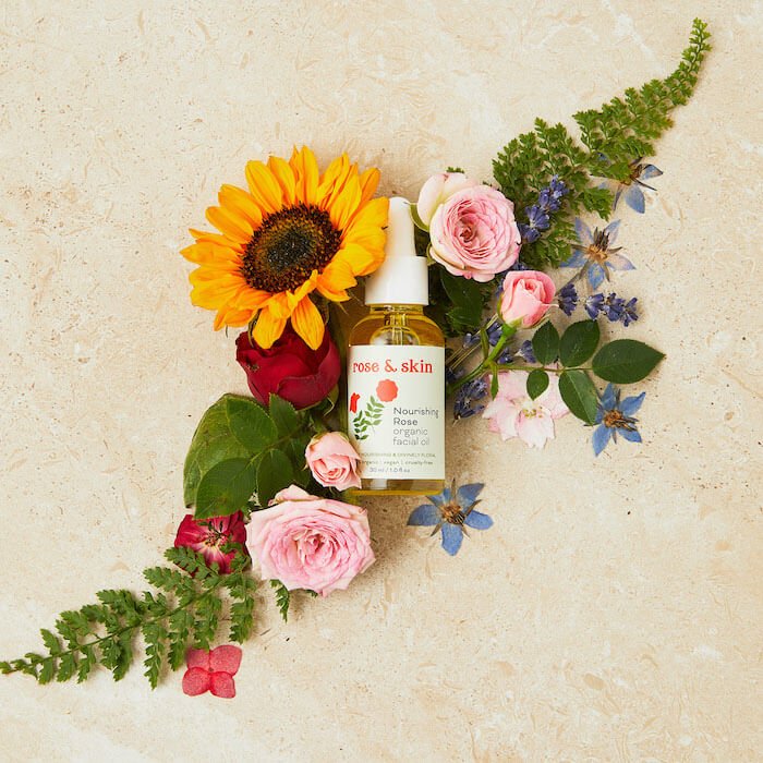 Clarity Blend Nourishing Rose Organic Facial Oil - Fragrance London