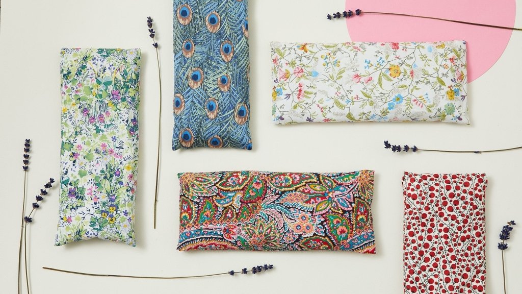 Clarity Blend Relaxation Eye Pillow Mulberry Tree Pattern - Fragrance London