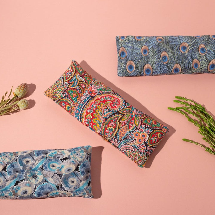 Clarity Blend Relaxation Eye Pillow Mulberry Tree Pattern - Fragrance London