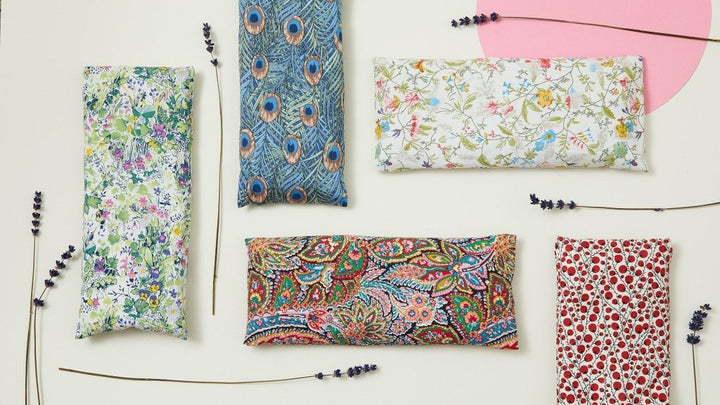 Clarity Blend Relaxation Eye Pillow Summer Meadow Pattern - Fragrance London